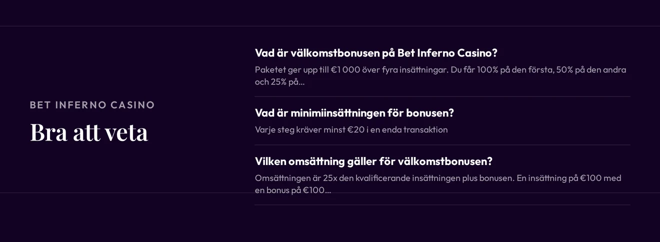 Läs de snabba svaren